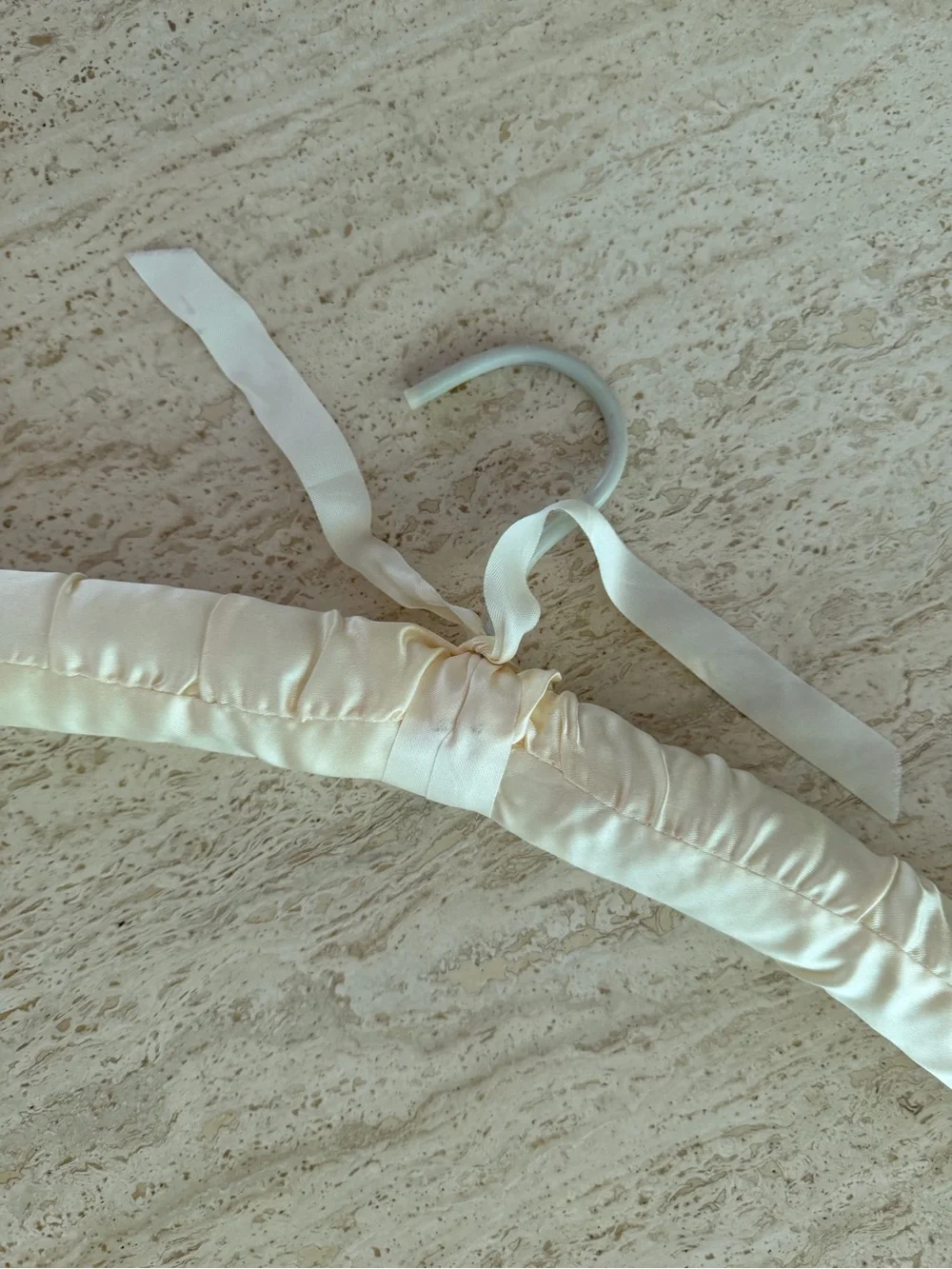 Vintage Satin Hanger